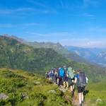 Weitwanderung von Hütte zu Hütte